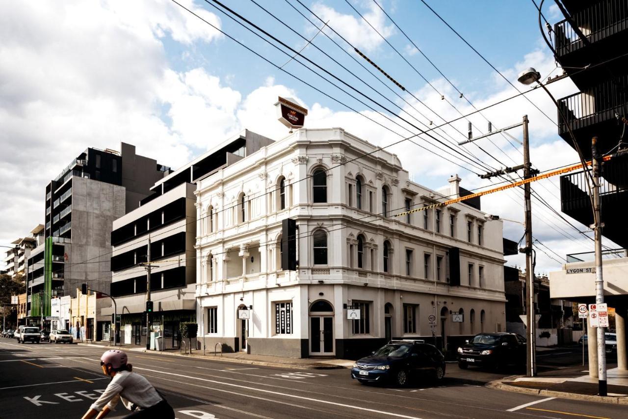 East Brunswick Hotel Melbourne Exterior foto