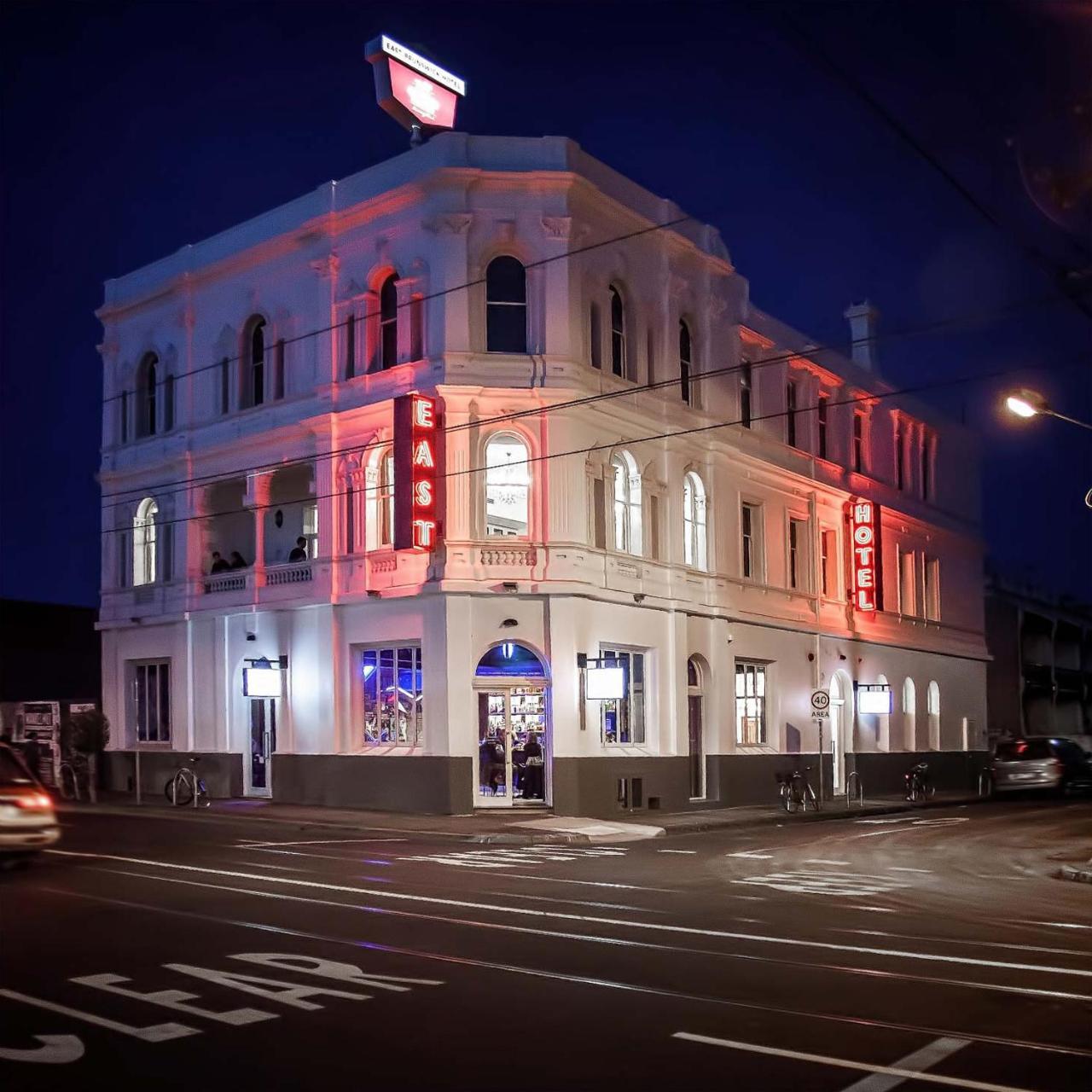 East Brunswick Hotel Melbourne Exterior foto